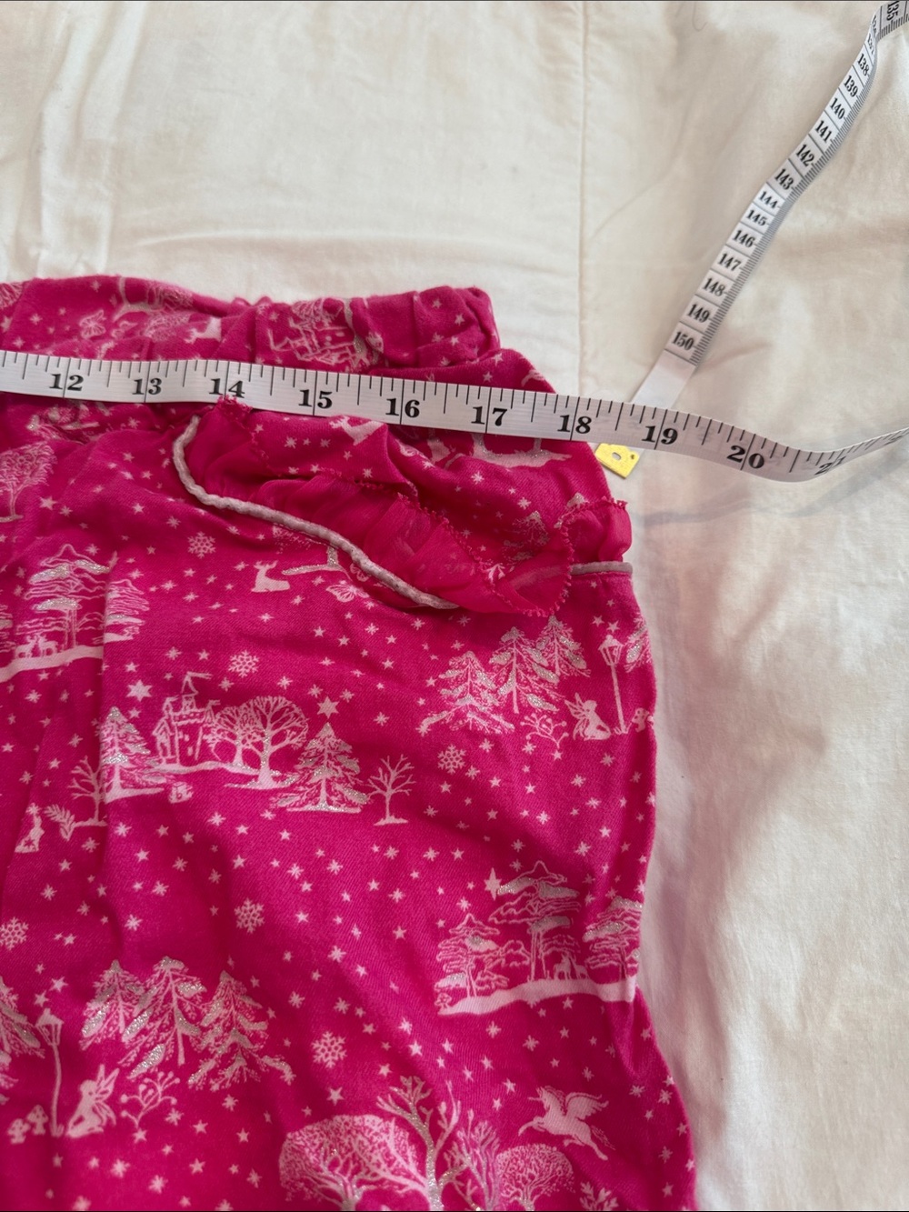 PINK Victoria's Secret Hot Pink Printed Pajama Pants - Picture 6 of 7